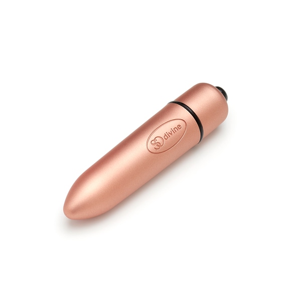 So Divine Halo Silicone Bullet Vibrator Adult Toy Rose Gold