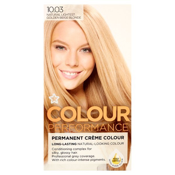 Superdrug Performance Permanent Dye Natural Golden Beige