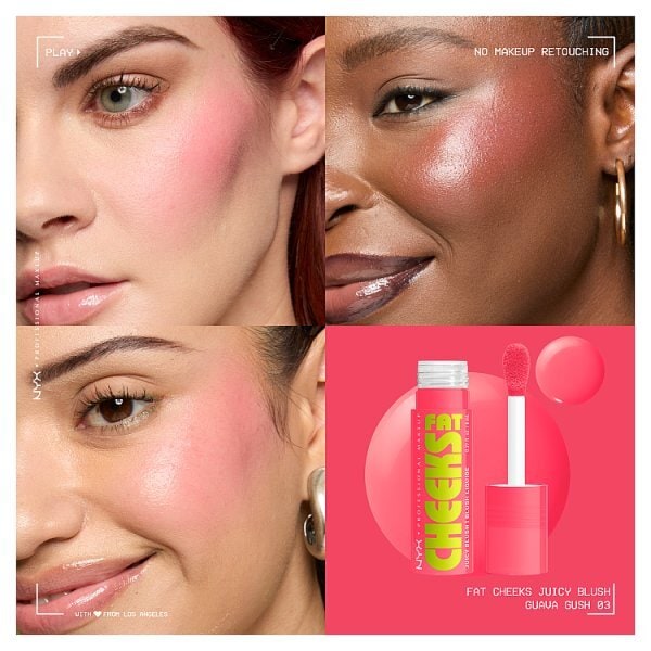 NYX Professional Makeup Fat Cheeks Blush Guava Gush