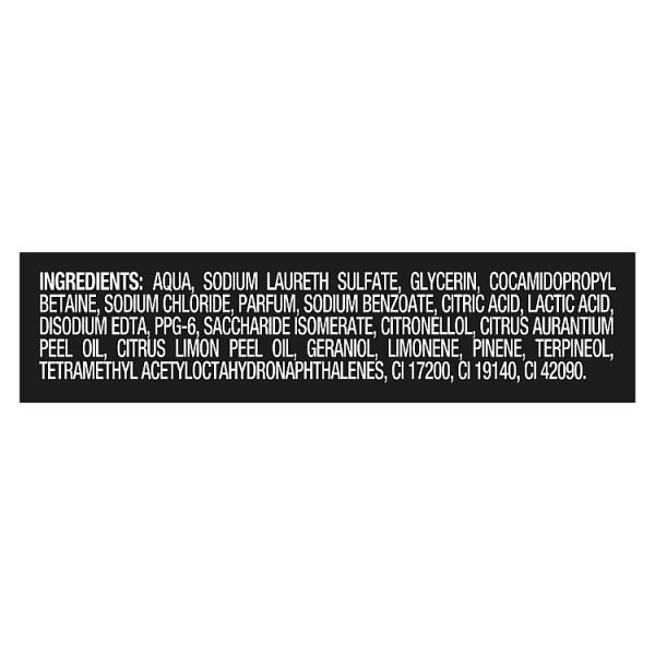 Lynx Black Vanilla Shower Gel Body Wash For Men 400Ml