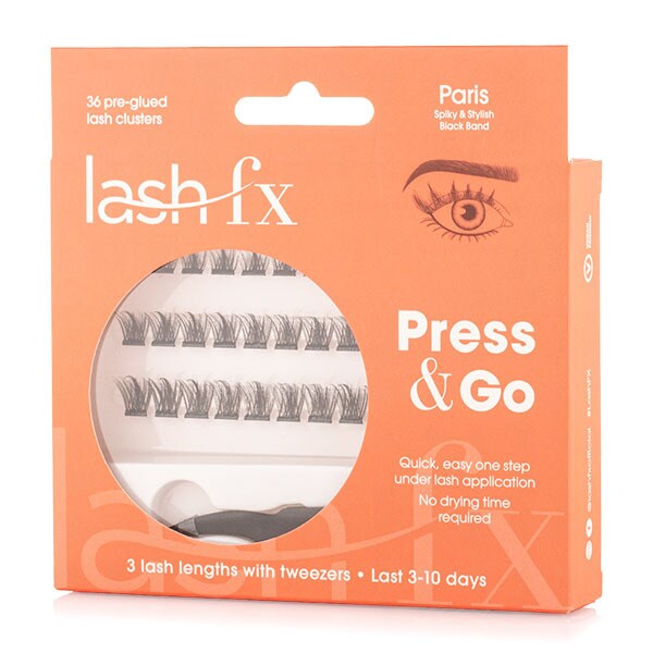 Lash Fx Press & Go - Paris: Spiky & Stylish With Black Glue