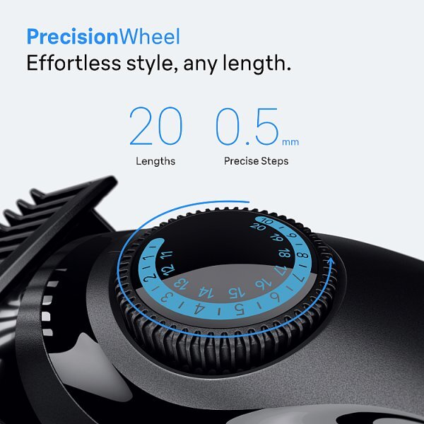 Braun Beard Trimmer, +2 Styling Tools, 20 Lengths, Bt3500