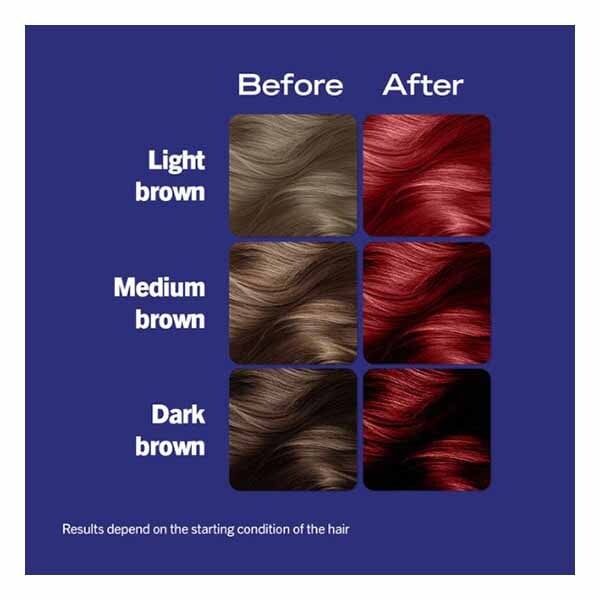 LIVE Intense Colour Permanent Red Hair Dye Red Passion