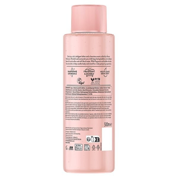 Imperial Leather Pampering Bath Soak Mallow Rose Milk 500ml
