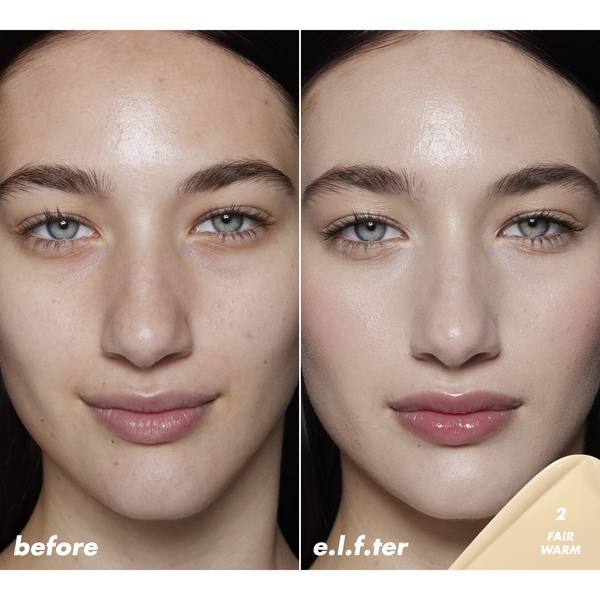 e.l.f. Halo Glow Skin Tint Foundation - SPF 50 2 Fair Warm