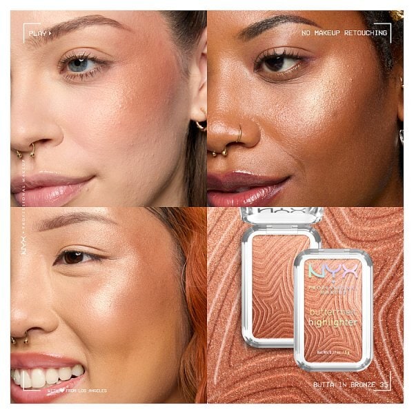 NYX Professional Makeup Buttermelt Highlighter Butta Bronze