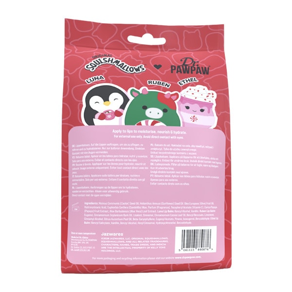 Dr.PAWPAW x Squishmallows Mystery Lip Balm Christmas Gift Bag