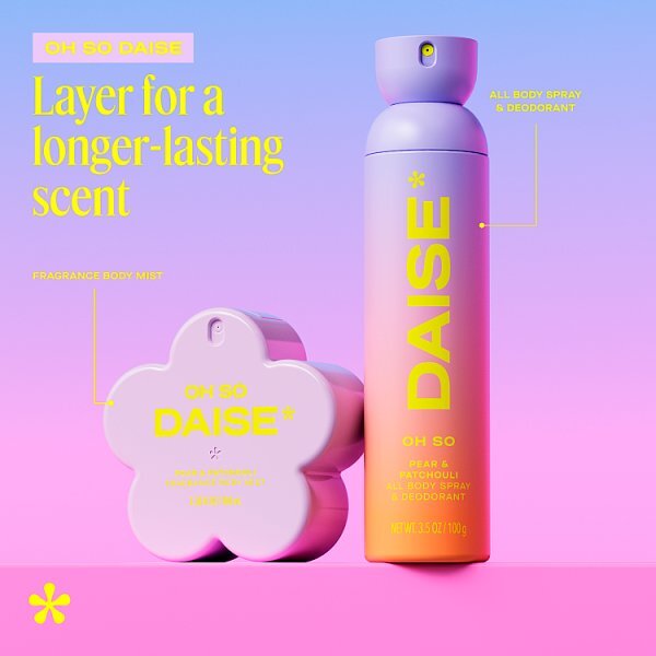 Daise Fragrance Body Mist Pear & Patchouli 100ml