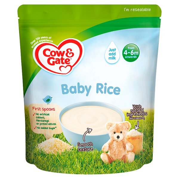 Cow & Gate Baby Rice Cereal 100G 4-6+ Months
