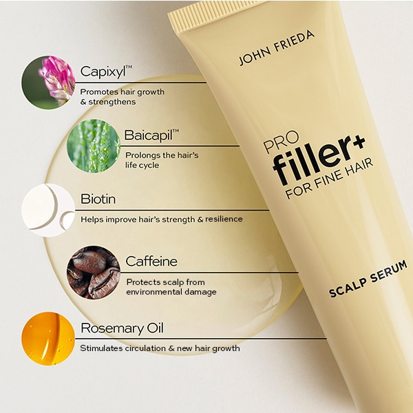 John Frieda Volume Profiller+ Hair Growth Scalp Serum 50ml