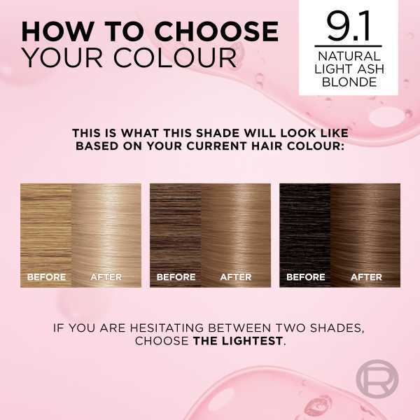 L'Oréal Excellence Crème 9.1 Natural Light Blonde
