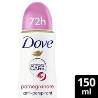 Dove Advanced Antiperspirant Deodorant Pomegranate 150ml