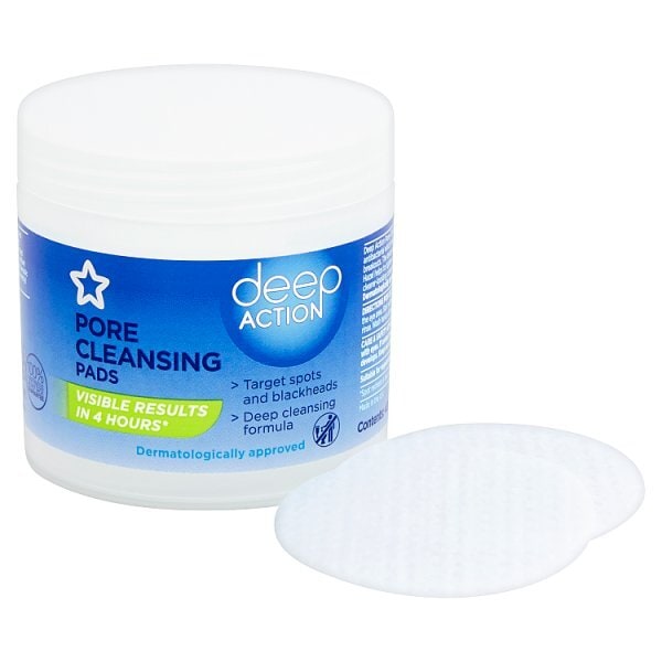 DNRPRICE Superdrug Deep Action Pads Tub X40