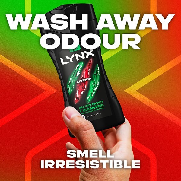 Lynx Bodywash Shower Gel Africa 225ml