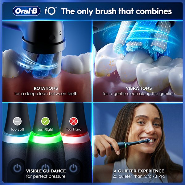 Oral-B iO5 Matt Black Electric Toothbrush