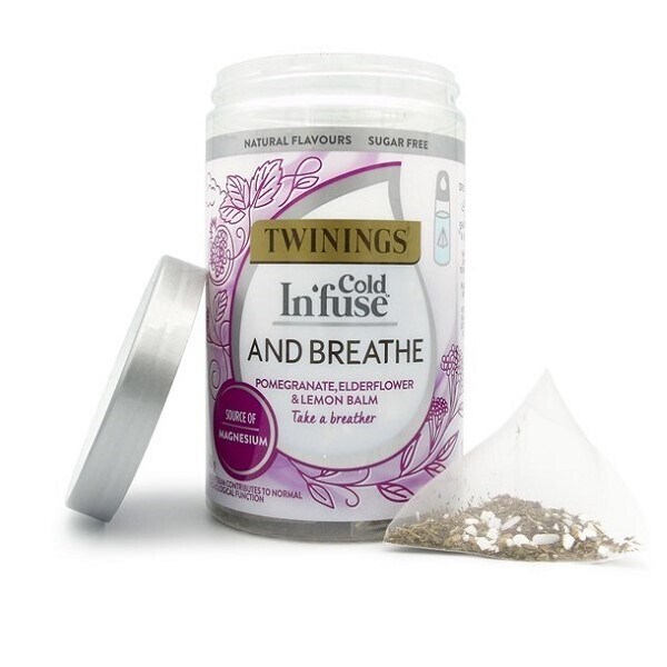 Twinings Cold Infuse And Breathe With Magnesium, 12 Infusers