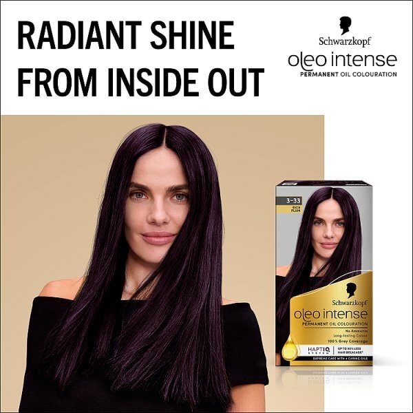 Schwarzkopf Oleo Intense Rich Plum Permanent Hair Dye