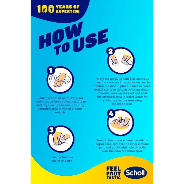 Scholl Corn Removal Complete Treatment Cushions & Plasters
