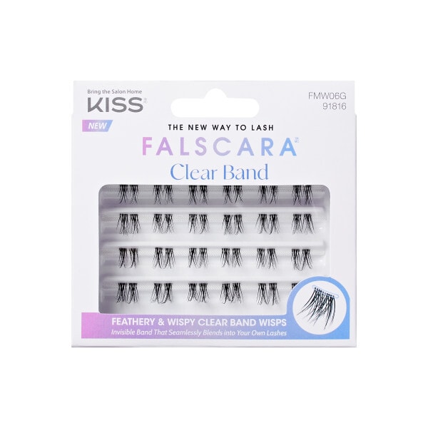 Kiss Falscara Multipack - Clear Band