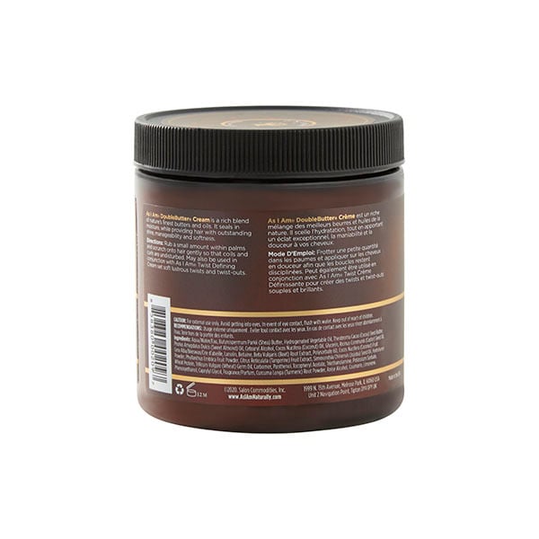 AS I AM Naturally Double Butter Styling Cream 227g