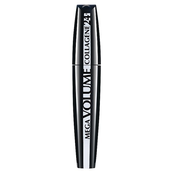 L'Oreal Paris Mega Volume 24H Collagen Mascara, Extra Black