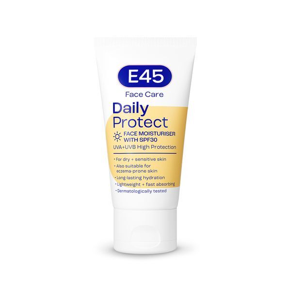 E45 Daily Protect Face Moisturiser Spf30 For Dry Skin 50Ml