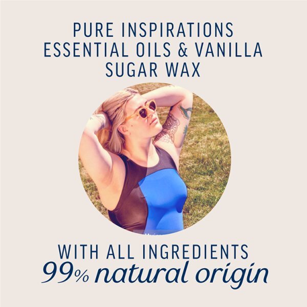 Veet Oriental Floral Vanilla Warm Wax Microwavable Jar 250ml