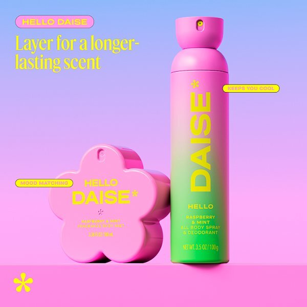 Daise All Body Spray & Deodorant Hello 120 Ml