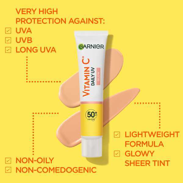 Garnier Vitamin C UV Brightening Fluid Glow SPF50+ 40ml