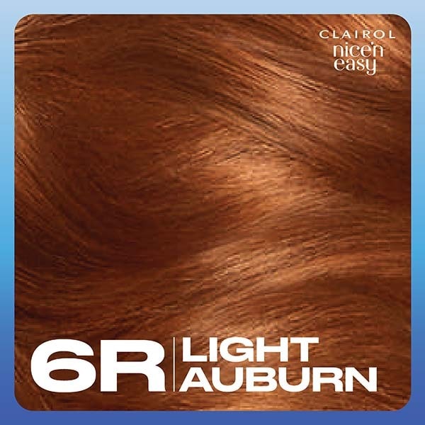 Clairol Nice'n Easy Hair Dye 6R Light Auburn