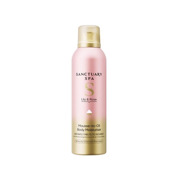 Sanctuary Spa Lily And Rose Mousse To Oil 200Ml