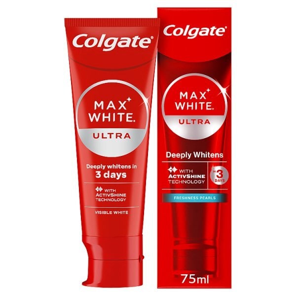 Colgate Max Ultra Fresh Pearls Whitening Toothpaste 75Ml