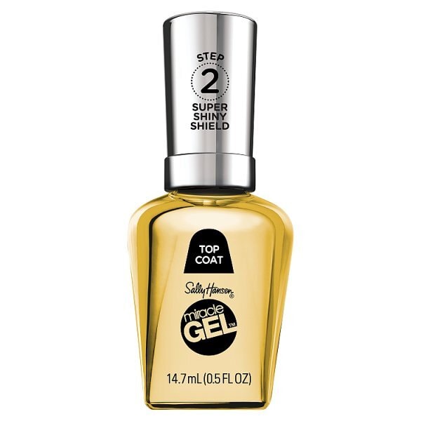 Sally Hansen Miracle Gel Super Shiny Top Coat, 14.8ml