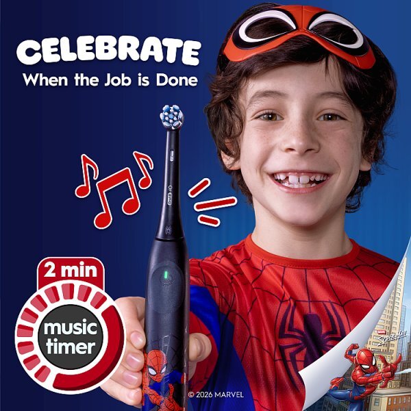 Oral-B iO Kids Marvel Spiderman Electric Toothbrush