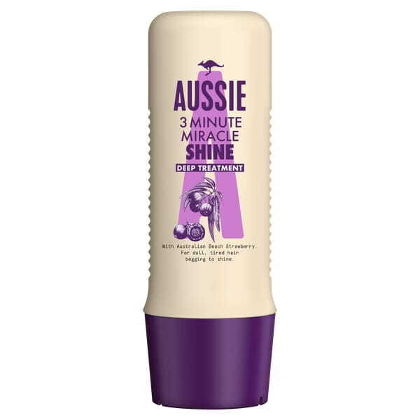 Aussie 3 Minute Miracle Shine Deep Treatment Hair Mask 250ml
