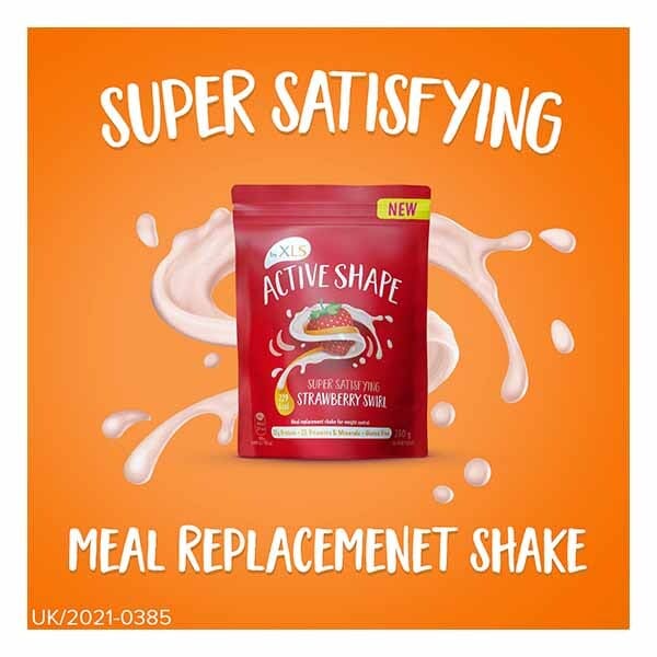XLS Active Shake Strawberry Swirl 250g