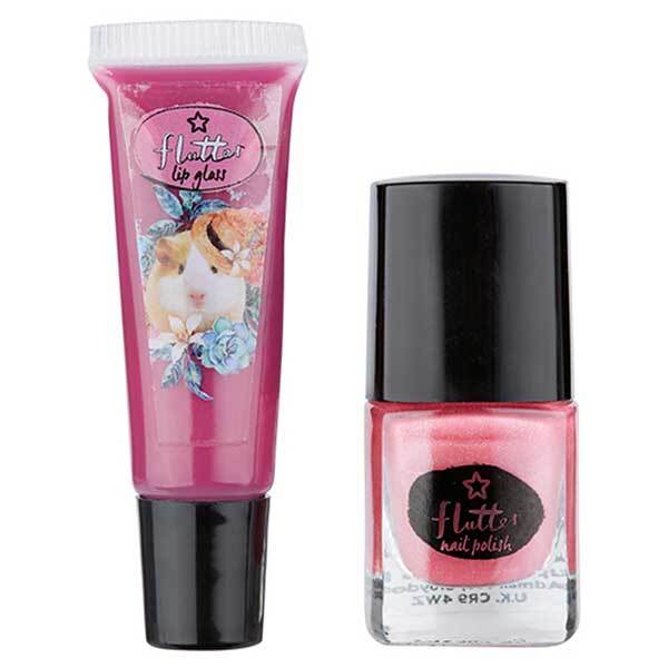DNR Superdrug Flutter Bauble Nail and Lip Gloss