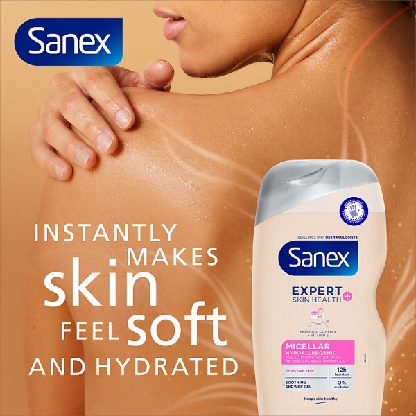 Sanex Expert+ Micellar Hypoallergenic Shower Gel 450Ml