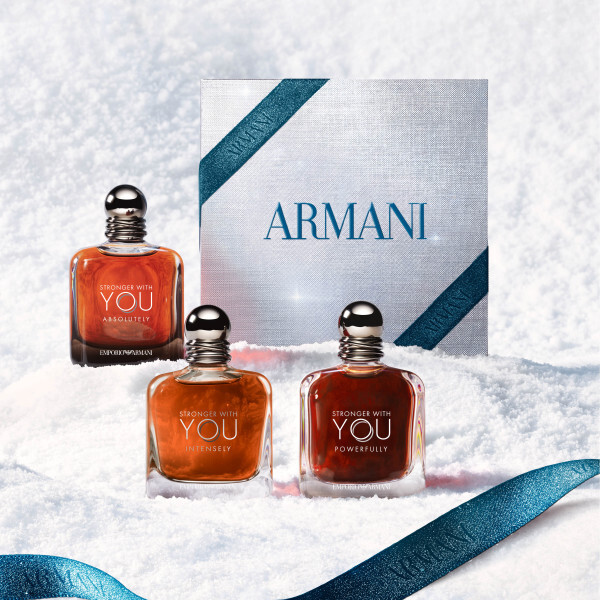 Armani Stronger With You Intensely EDP 50ml & Shower Gel Gift Set