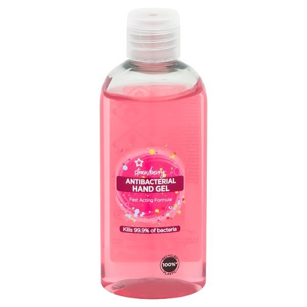 Superdrug Strawberry Sanitizer Hand Gel 100ml