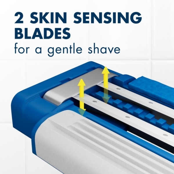 Gillette Skinguard Sensitive Disposable Razors, 8 Pack