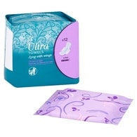 Superdrug Long Ultra Towels with wings