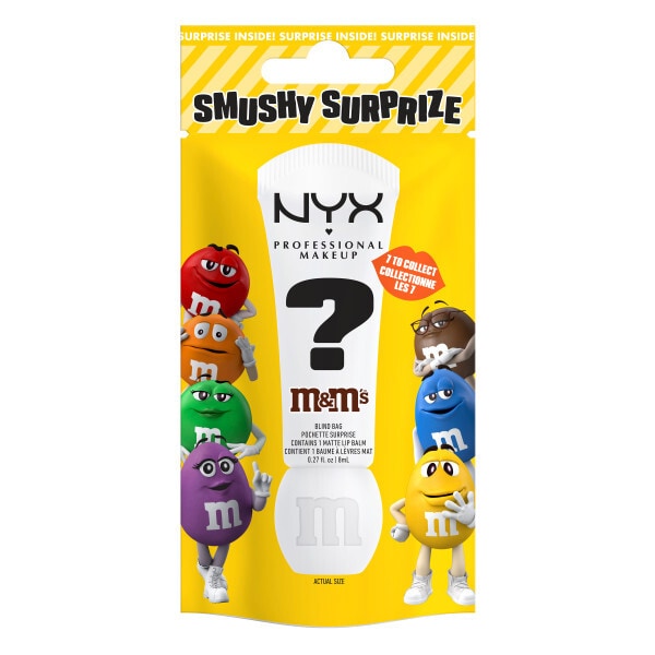 NYX Professional Makeup X M&M's Smushy Surprize Matte Lip Balm