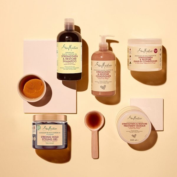 Shea Moisture Castor Oil Strengthen & Restore Shampoo 384ml