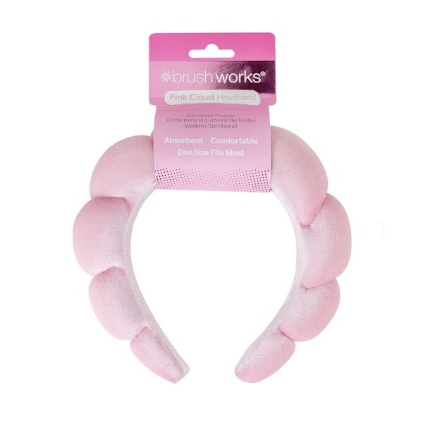 Brushworks Pink Cloud Headband