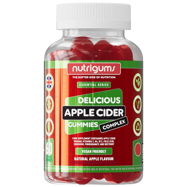 Nutrigums Apple Cider Vinegar Gummies  60Pk