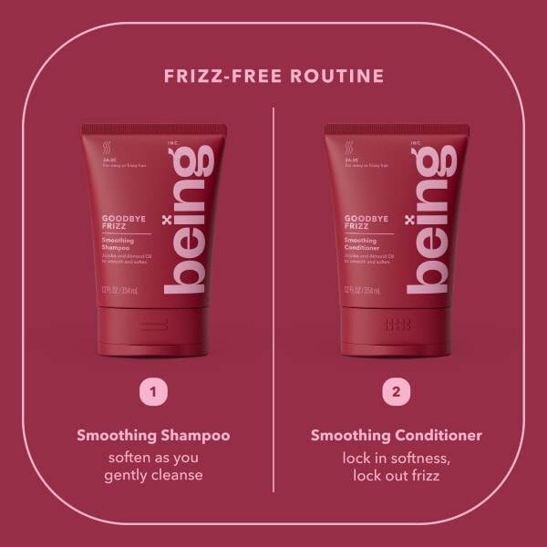 being GOODBYE FRIZZ Smoothing Shampoo 354mL