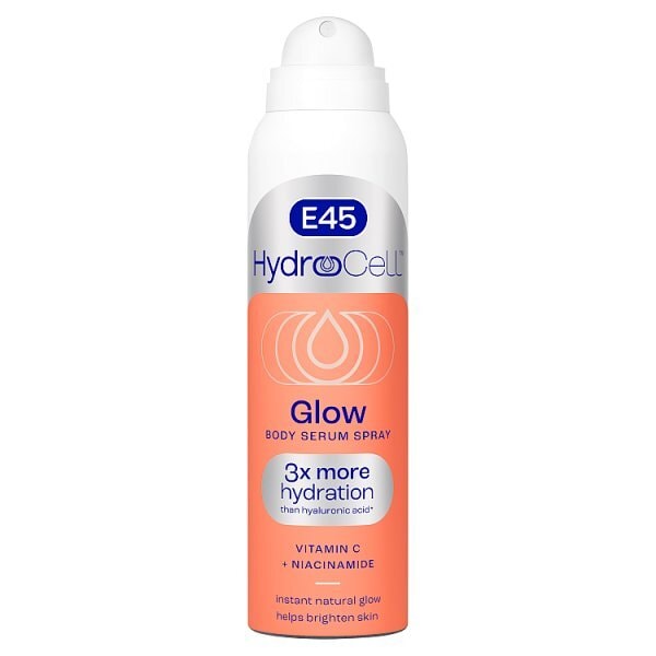 E45 HydroCell Glow Body Serum Spray Vit C + Niacinamide 200ml