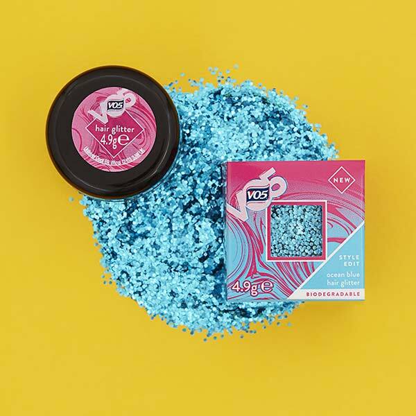 VO5 Style Edit Ocean Blue Hair Glitter