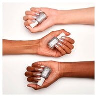 essie Core 511 Congrats! Silver Glitter Nail Polish